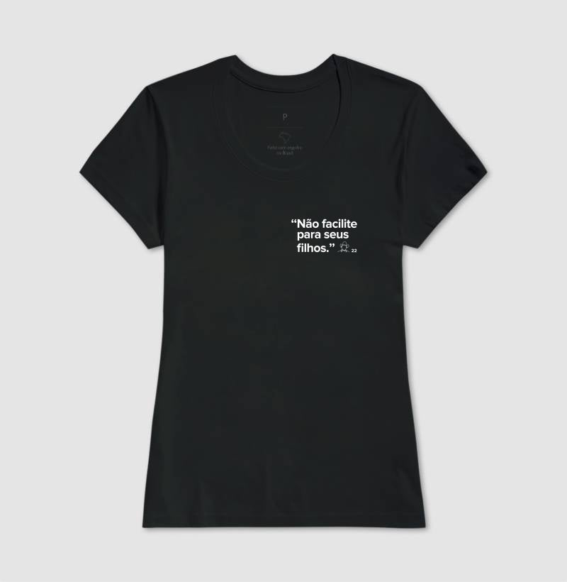 Camiseta MF Cast - Não facilite para seus filhos.