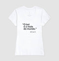 Camiseta MF Cast - O boi é a mola do mundo.