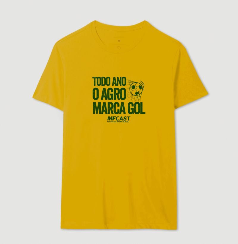 Todo ano o agro marca gol