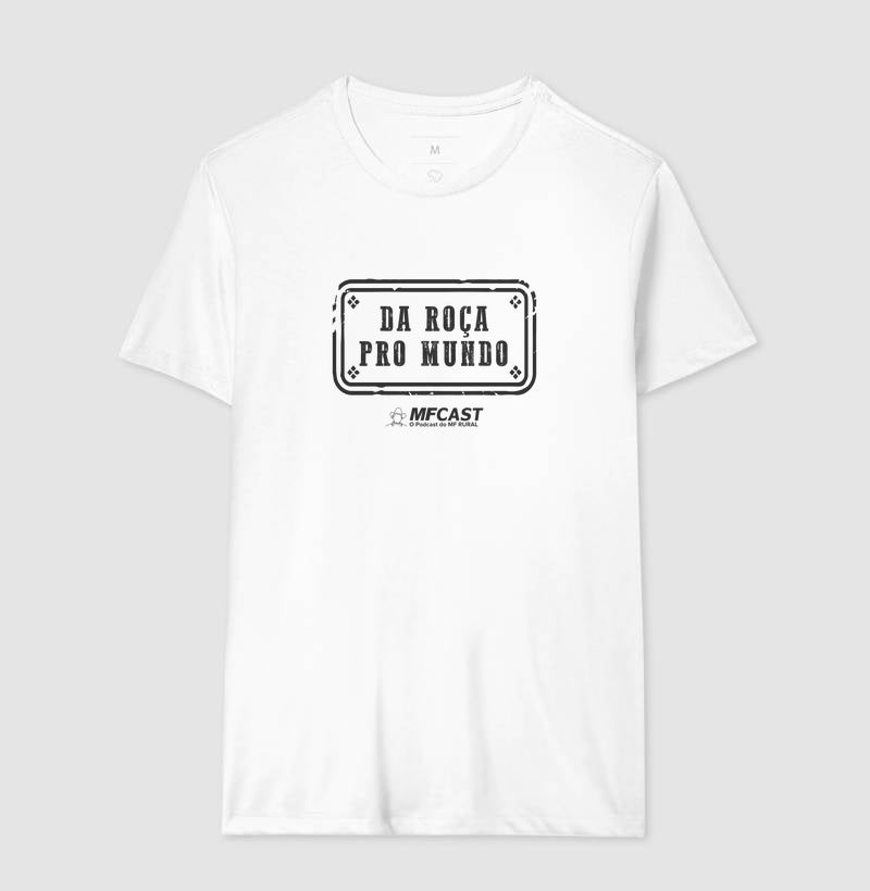 Camiseta MF Cast - Da roça pro mundo