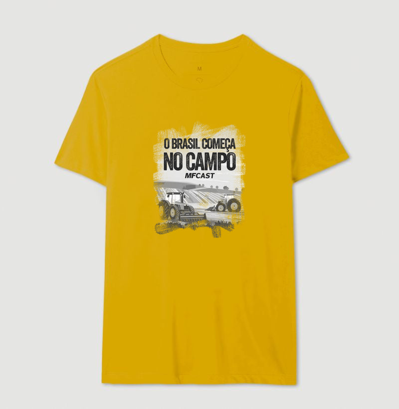 O Brasil começa no campo AMARELA