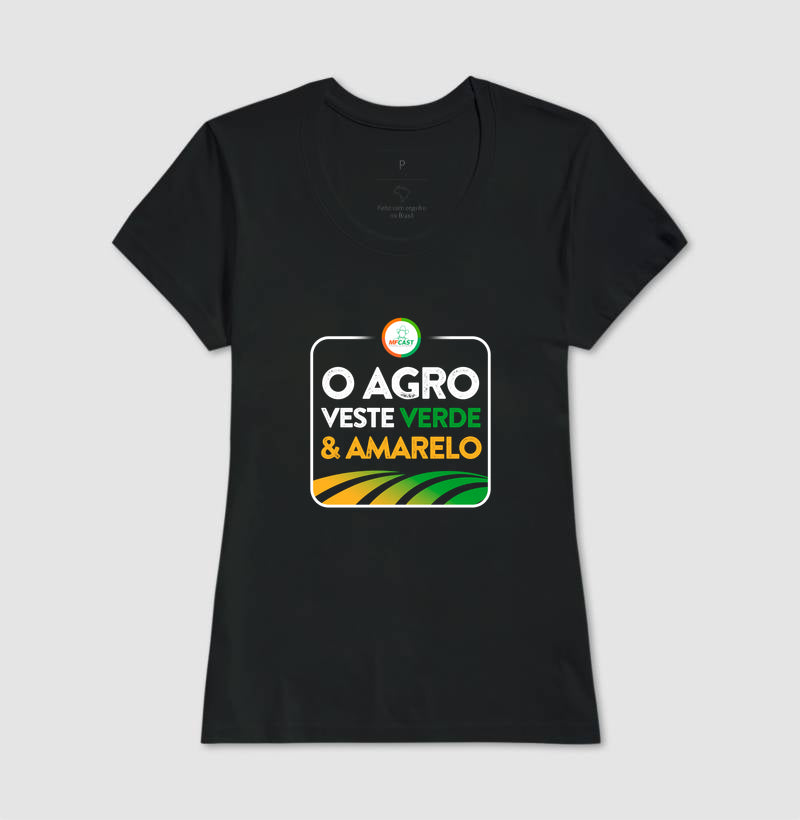 O agro veste verde e amarelo