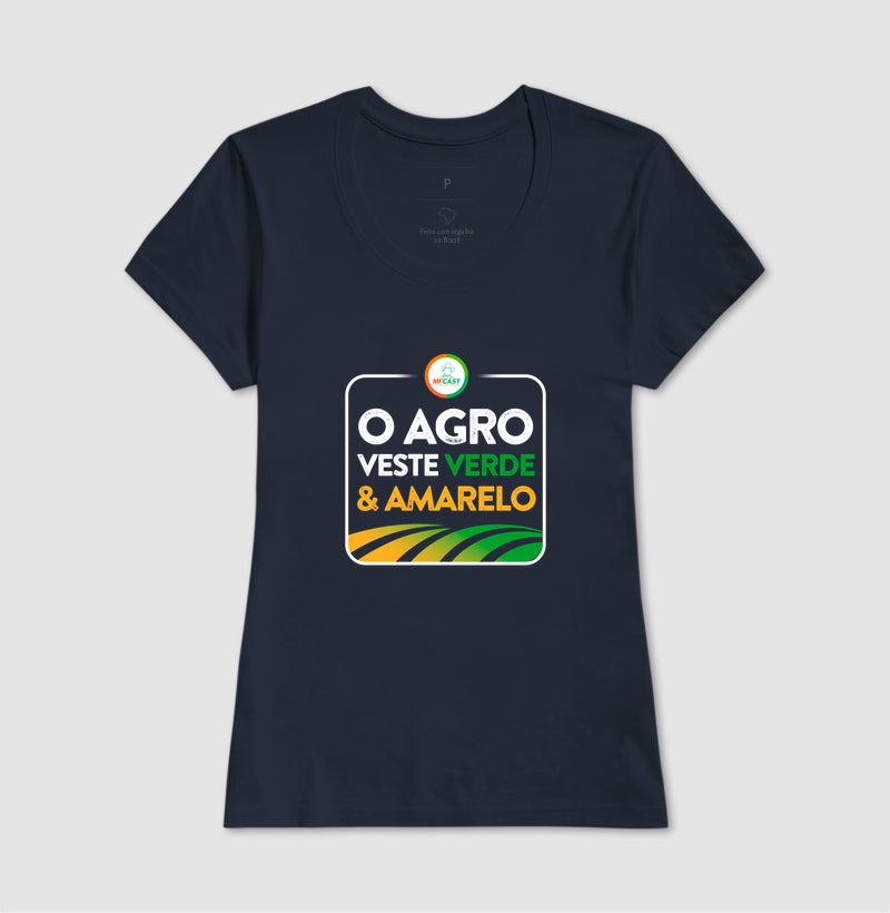 O agro veste verde e amarelo