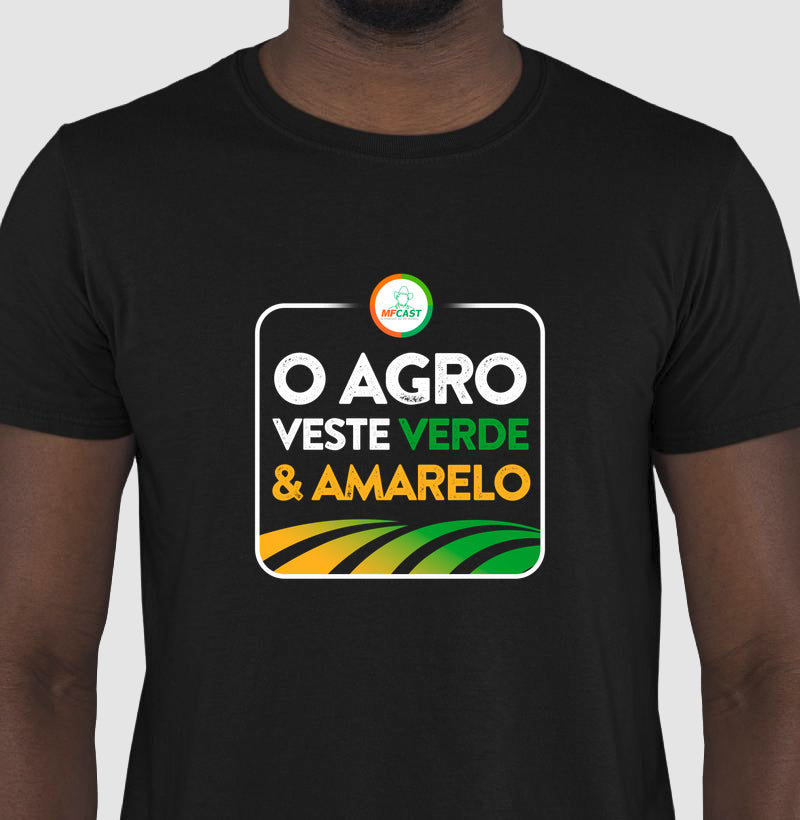 O agro veste verde e amarelo