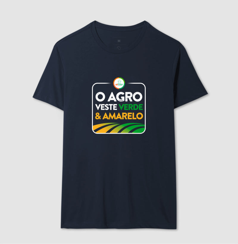 O agro veste verde e amarelo